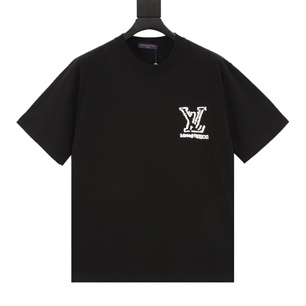 超希少！ルイヴィトン プリントTシャツ 偽物 2色 vus45732
